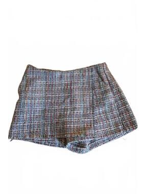 Zara Trafaluc Collection Tweed Skorts size small